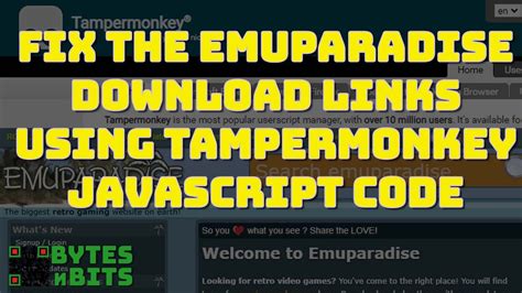 emuparadise tampermonkey